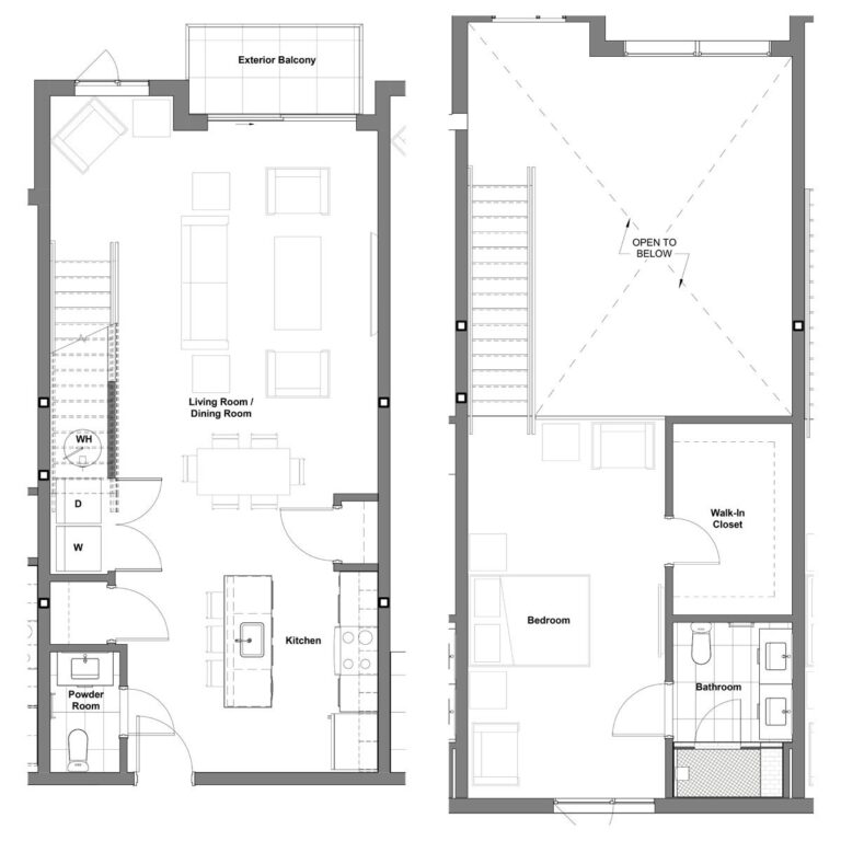 Narberth Square Apartment - 1 Bedroom Loft